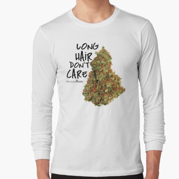 Long Hair Don't Care Long Sleeve T-Shirt