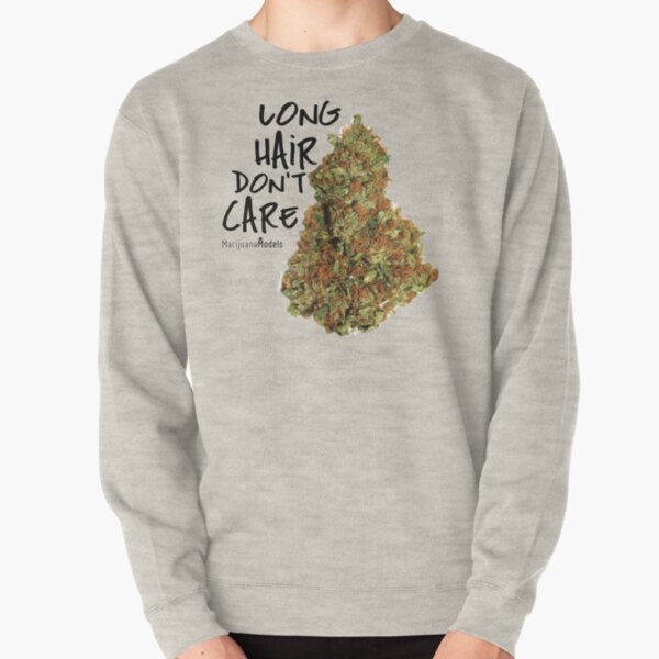 Long Hair Don't Care Pullover Sweatshirt