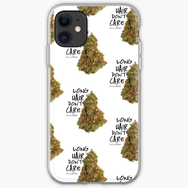 Long Hair Don't Care iPhone Soft Case