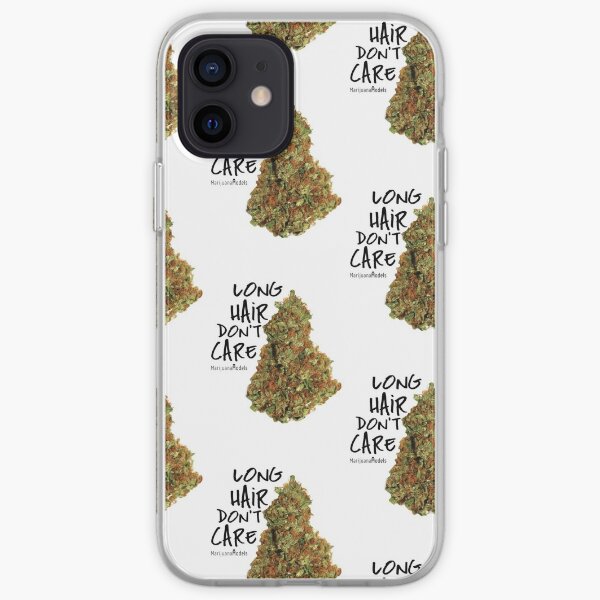 Long Hair Don't Care iPhone Soft Case