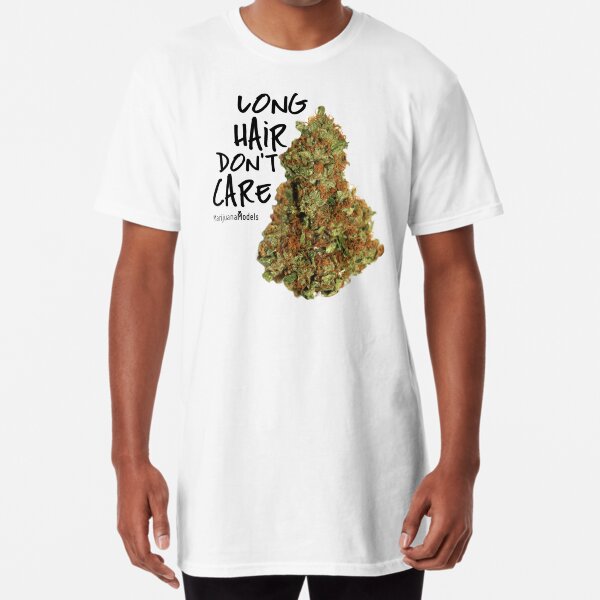 Long Hair Don't Care Long T-Shirt