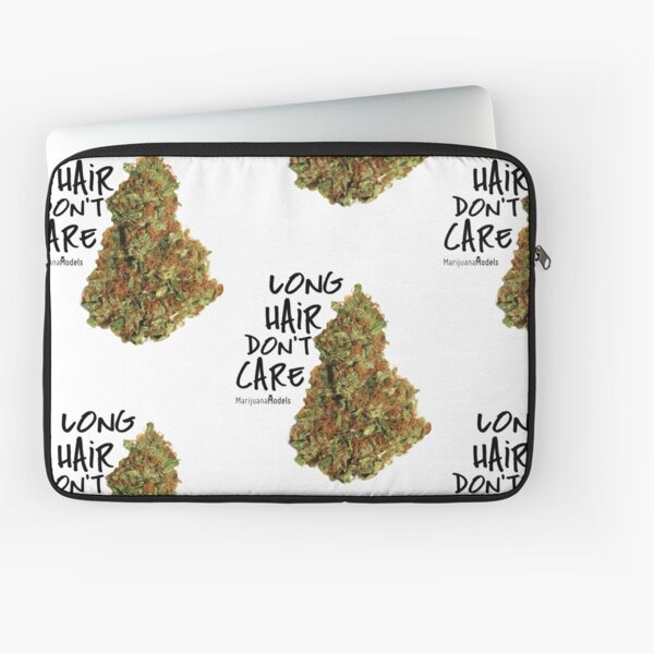 Long Hair Don't Care Laptop Sleeve