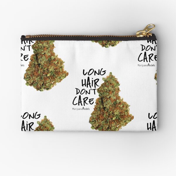Long Hair Don't Care Zipper Pouch