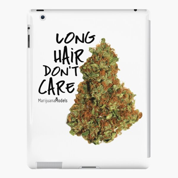 Long Hair Don't Care iPad Snap Case