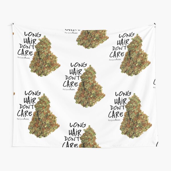 Long Hair Don't Care Tapestry