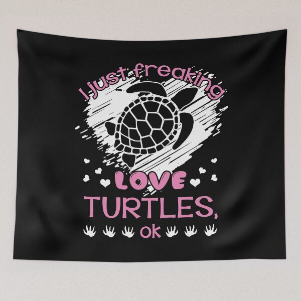 Item preview, Turtle - I Just Freaking Love Turtles designed and sold by UnknownArtistt.