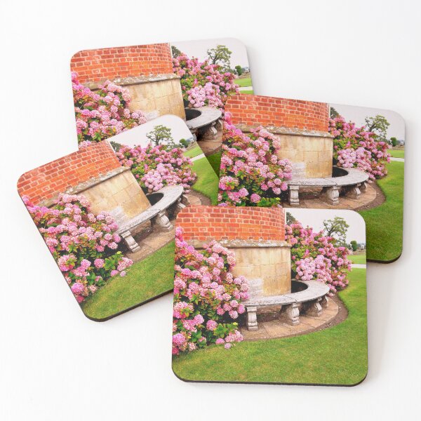 Item preview, Rhododendrons And Bench designed and sold by Beatrice Roberts.