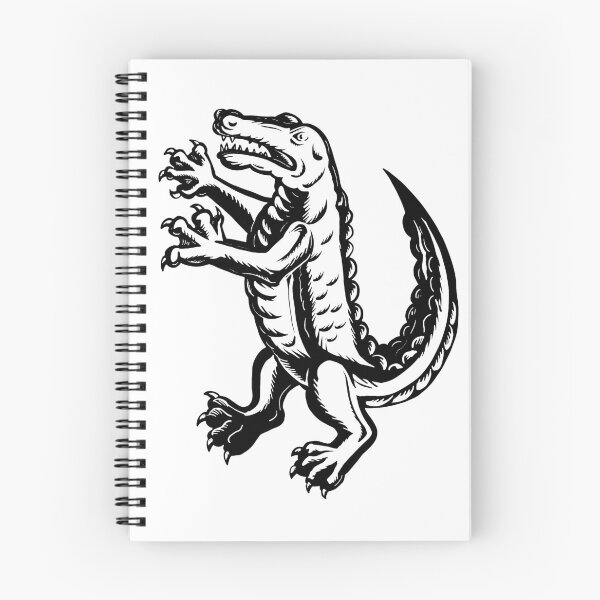 Item preview, Alligator Standing Scraperboard  designed and sold by patrimonio.
