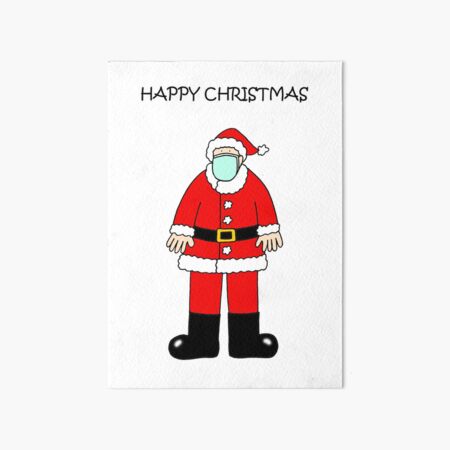 Item preview, Coronavirus Christmas Santa Claus in a Face Mask designed and sold by KateTaylor.