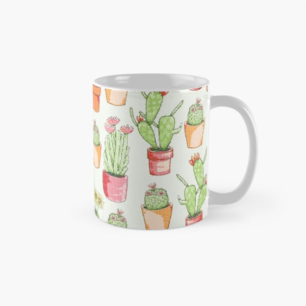 Item preview, Cute Potted Flowering Cactus plants. designed and sold by LaBellCreative.