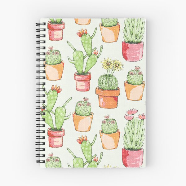 Item preview, Cute Potted Flowering Cactus plants. designed and sold by LaBellCreative.