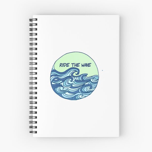 Item preview, Ride the Wave Green Ocean Sticker designed and sold by Claireandrewss.