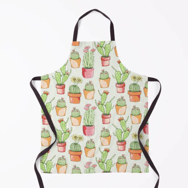 Item preview, Cute Potted Flowering Cactus plants. designed and sold by LaBellCreative.