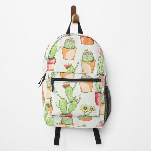 Item preview, Cute Potted Flowering Cactus plants. designed and sold by LaBellCreative.