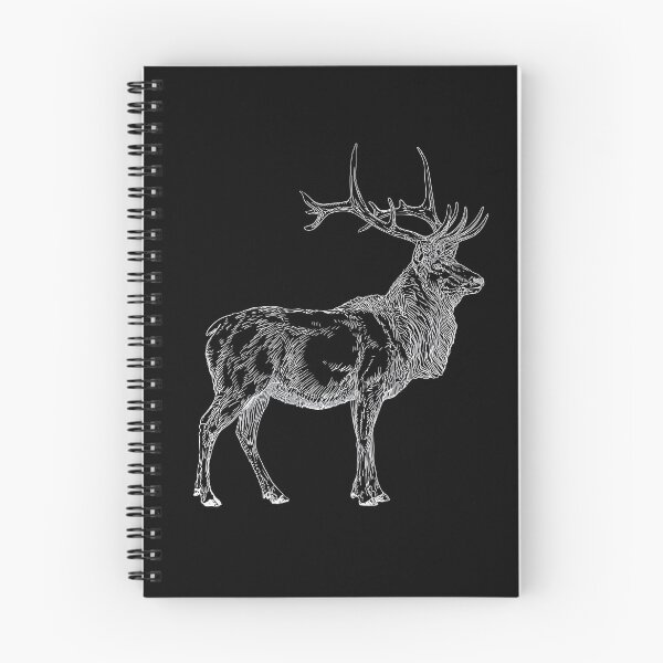 Item preview, Elk drawing, white version designed and sold by DaveDanchuk.