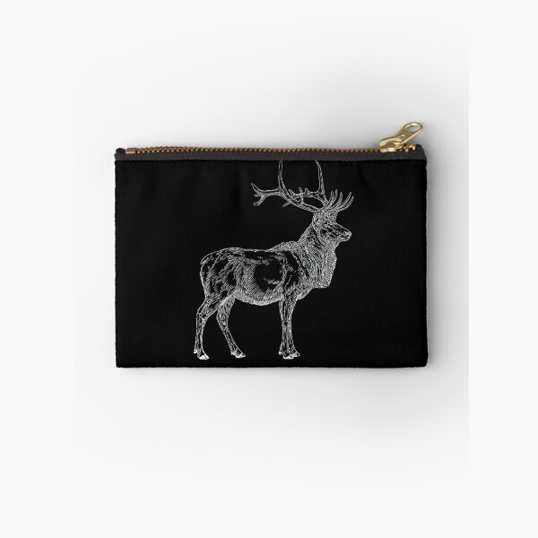 Item preview, Elk drawing, white version designed and sold by DaveDanchuk.