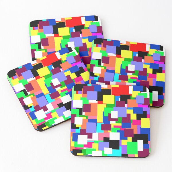 Item preview, colorful squares designed and sold by Shirley cute art .