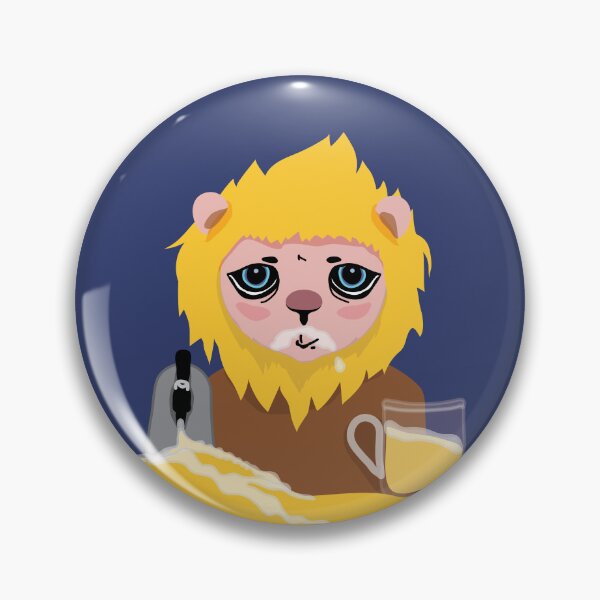 Item preview, Lion or Cat _Family Felidae_Beer Lover designed and sold by RabitoDesign.