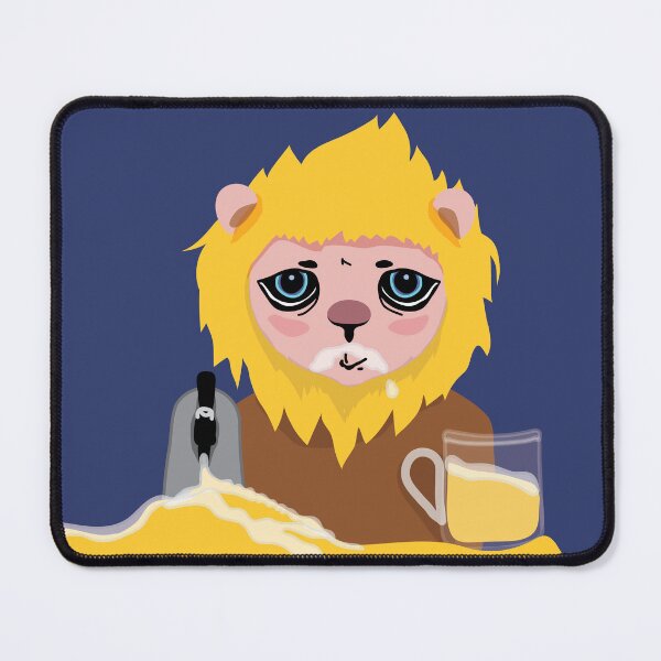 Item preview, Lion or Cat _Family Felidae_Beer Lover designed and sold by RabitoDesign.