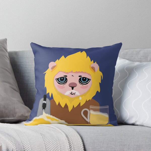 Item preview, Lion or Cat _Family Felidae_Beer Lover designed and sold by RabitoDesign.