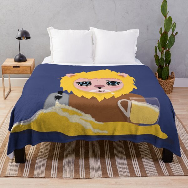 Item preview, Lion or Cat _Family Felidae_Beer Lover designed and sold by RabitoDesign.