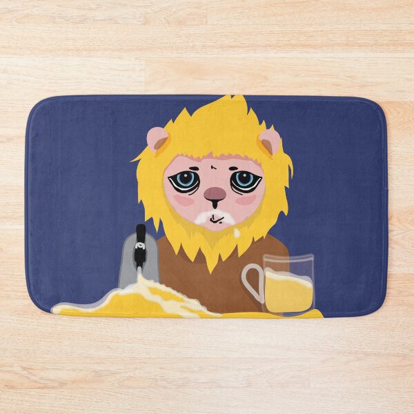 Item preview, Lion or Cat _Family Felidae_Beer Lover designed and sold by RabitoDesign.