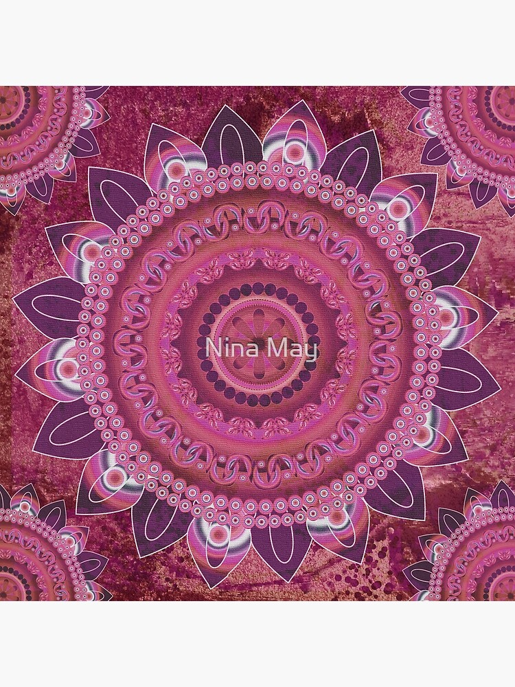 Rose Sea Mandala by ninabmay