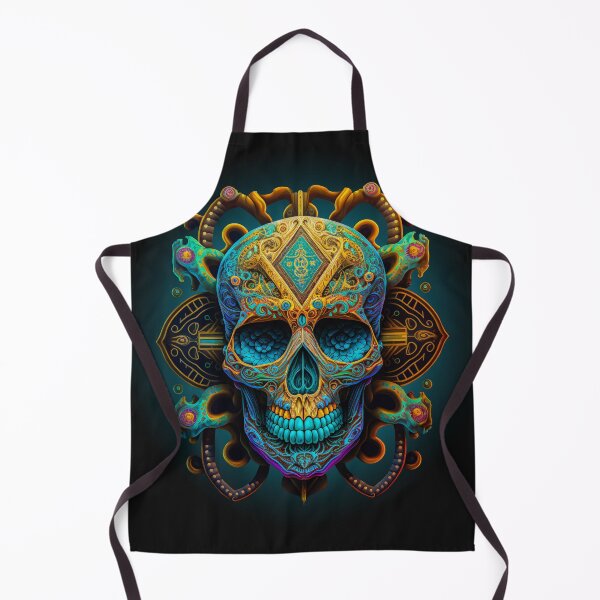Item preview, Heavenly Psychedelic Skull designed and sold by SerhiiArt.