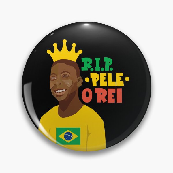 Item preview, Pele - Famous footballers - Brasil - R.i.P. pele designed and sold by Boogosh.