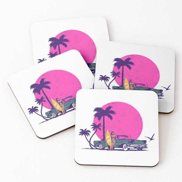 Item preview, Retro Surf City  designed and sold by DKJY-Designs.