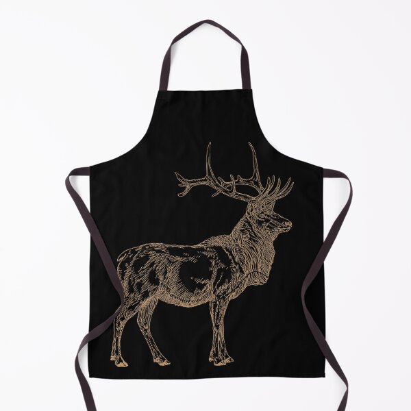 Item preview, Elk drawing, light brown version designed and sold by DaveDanchuk.