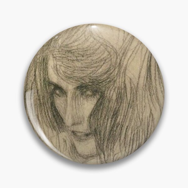 Item preview, Gustav Klimt Seductive Woman Sketch Drawing Study for Beethoven Friese Lasciviousness designed and sold by kattakitty.