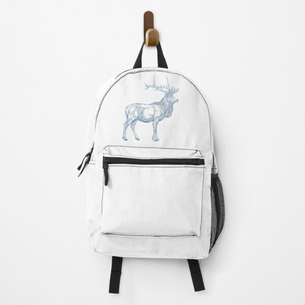 Item preview, Elk drawing, light blue version designed and sold by DaveDanchuk.
