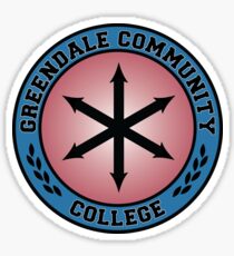 Greendale Community College Sticker