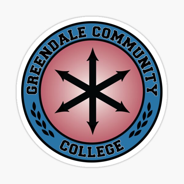 Greendale Community College Sticker