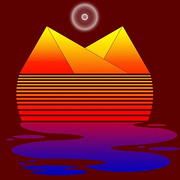 Artwork thumbnail, Ra's Pyramids by RicePoison