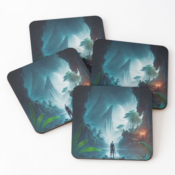 Item preview, Exotic Landscape with Warriors in the Distance designed and sold by RozerBuy.