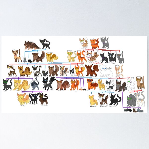 THe five clans - Warrior cats - Digital Art, Childrens Art, Other Childrens  Art - ArtPal