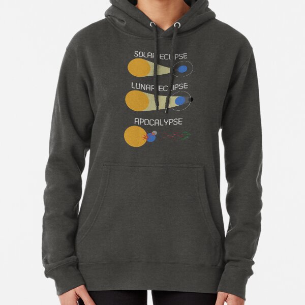 Item preview, Eclipse Or Apocalypse: Funny Solar Eclipse Science T-Shirt designed and sold by spacesucker.