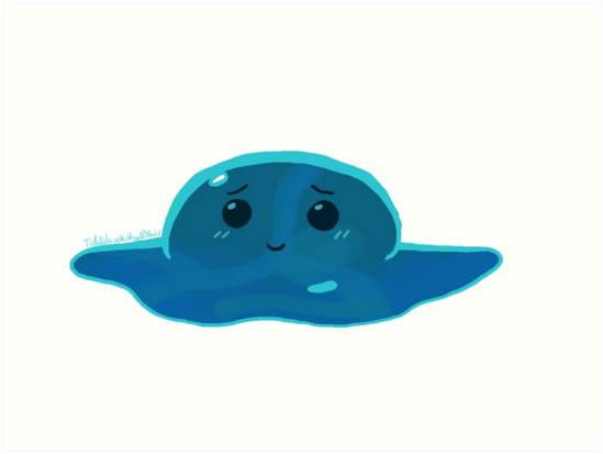 Puddle Slime Slime Rancher Art Prints By TidalWaveKitty Redbubble