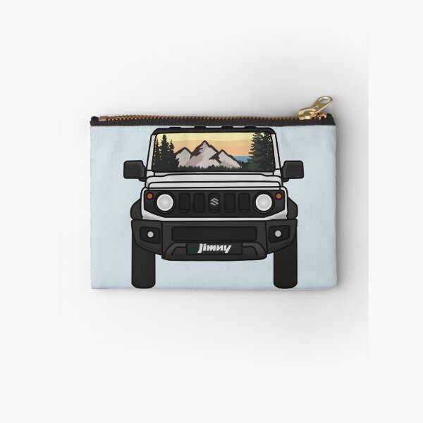 Item preview, Suzuki Jimny (White) Mountain Reflection  designed and sold by Kiah Rose Creative.