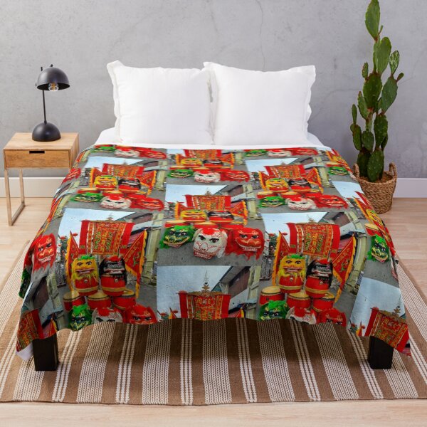 Item preview, Colorful Chinese Dragon masks on a festival designed and sold by kall3bu.