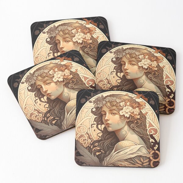 Item preview, Art Nouveau Portraits #4 designed and sold by Namo-Art.