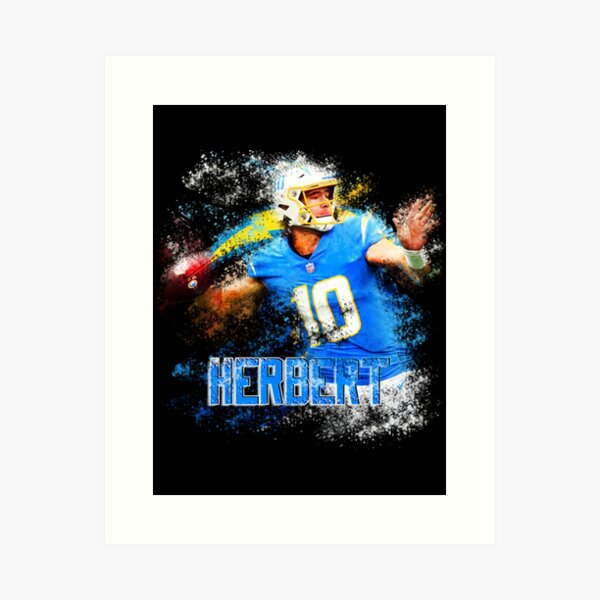 Original 12x16 Justin Herbert Custom Downtown canvas painting