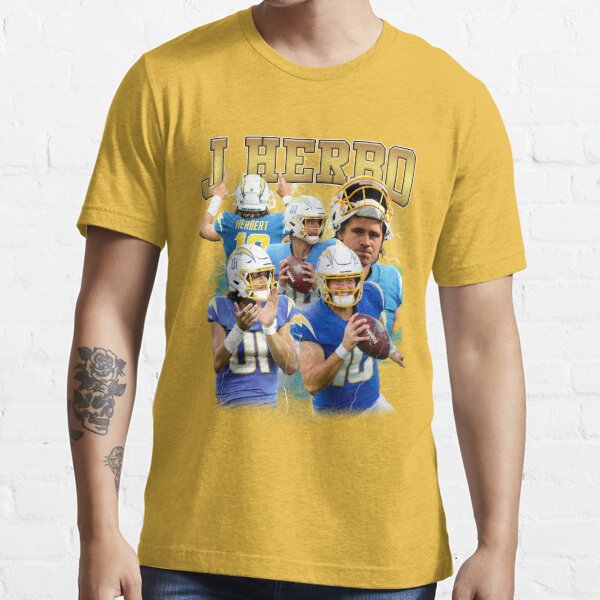 justin herbert art Essential T-Shirt for Sale by JordanCoopers