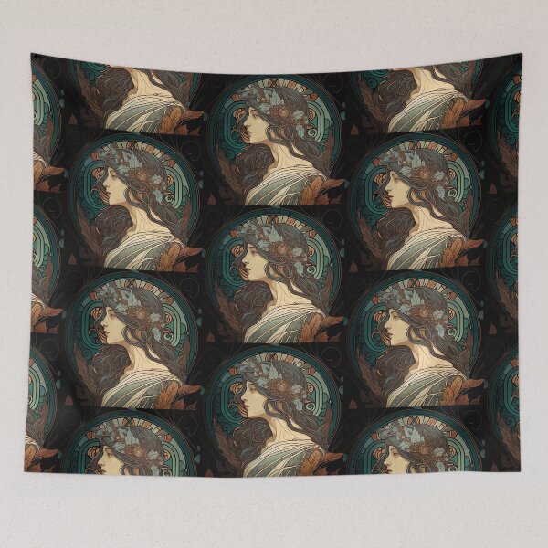 Item preview, Art Nouveau Portraits #7 designed and sold by Namo-Art.