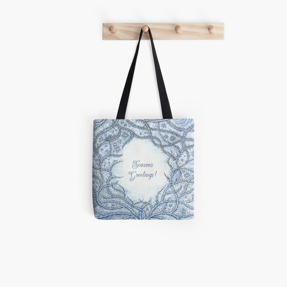 Frosty Season's Greetings! Tote Bag