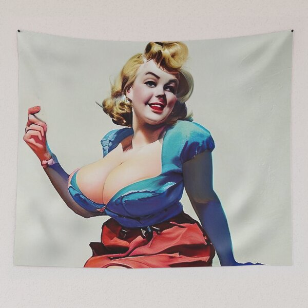 Item preview, Curvy Fun Pinup Girl designed and sold by cutestpinups.