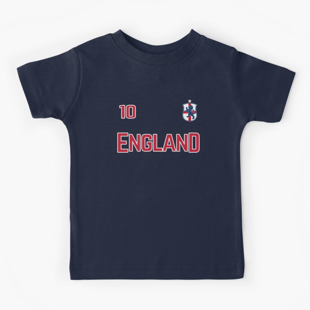 Soccer Shirt - White/England - Kids