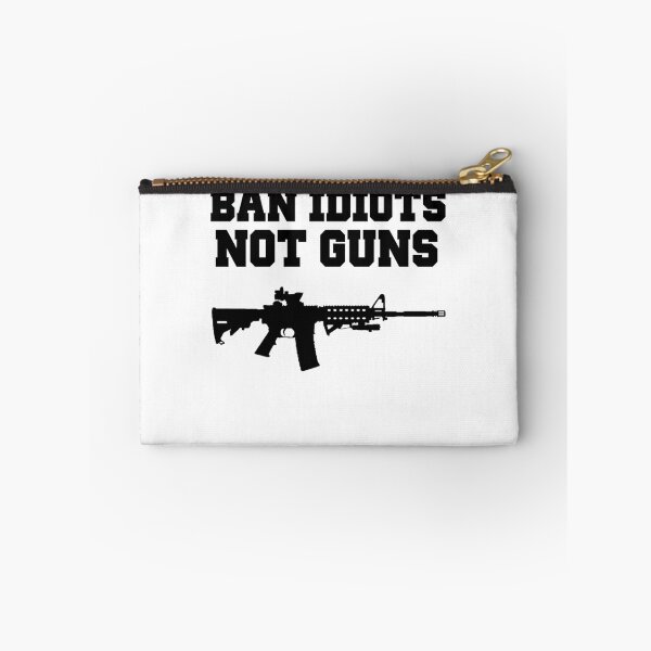 Item preview, BAN IDIOTS NOT GUNS, Pro 2nd Amendment Gun Rights Shirt designed and sold by nojoketyler.